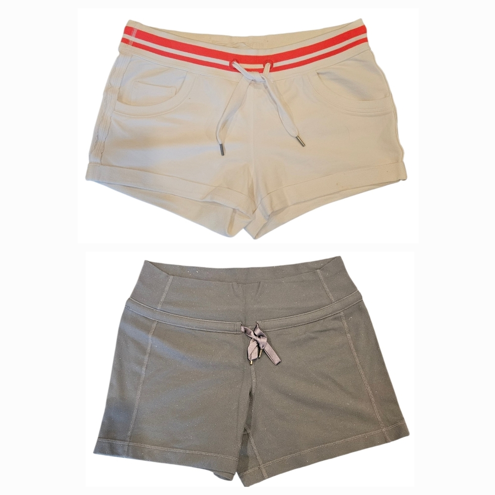 2×Lululemon Shorts Sz 6 Good Condition Small Med